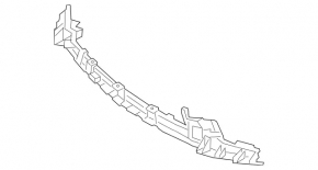 Mercedes W213 E 17-20 AMG Front Bumper Bracket, Lower Center, Pack