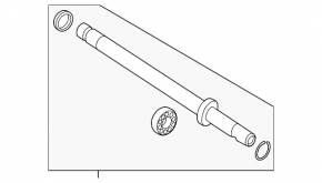 Intermediate shaft Mercedes C-class W205 15-18