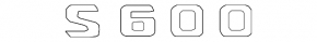 Emblem inscription S600 trunk lid Mercedes S-class W222 15-16