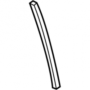 Lincoln MKZ 13-20 front left door glass guide