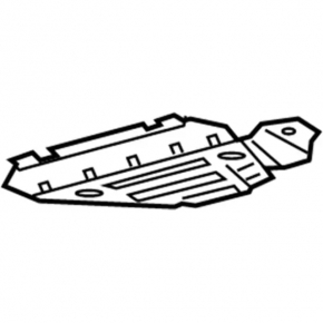 Radiator protection Ford Mustang mk6 15- 2.3T