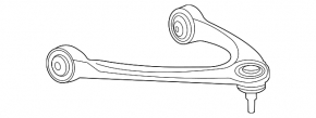 Lower arm under the spring rear right Ford Explorer 20-