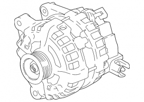 Land Rover Range Rover Velar 18-26 2.0T Generator Without Heated Windshield Wipers