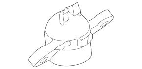 Lincoln Corsair 20-26 rear left shock absorber mount