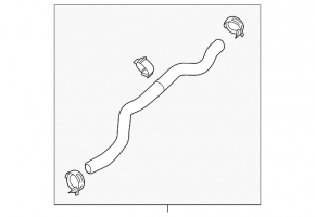 Lower cooling hose Mazda CX-5 19-25 2.5T