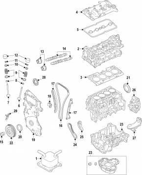 Camshaft Gear Exhaust Infiniti QX50 19-20