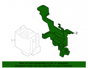 Bracket for cruise radar Nissan Murano z52 19-24