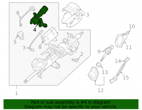 Ignition switch assembly for Lexus GX470 03-09