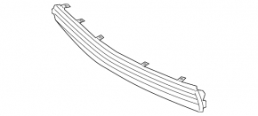 Lower grille front bumper Lexus ES350 10-12