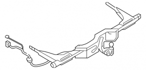 Towbar for VW Tiguan 18-24