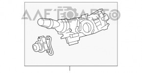 Left steering column switch for Lexus RX350 RX450h 10-15
