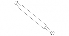 Left trunk lid shock absorber for Infiniti G25 G35 G37 4d 06-15