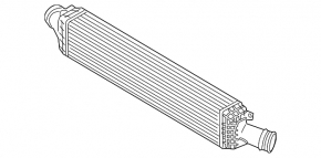 Intercooler Audi Q5 8R 11-17 2.0T, hybrid