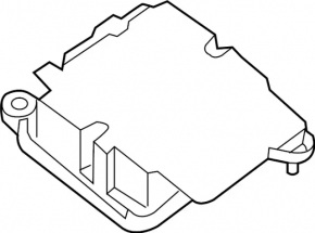 SRS airbag module computer airbags Infiniti JX35 QX60 13-