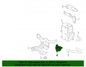 Additional cooling pump for Porsche Cayenne 19-26