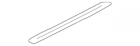 Front left outer door sill trim for Mazda CX-7 06-12