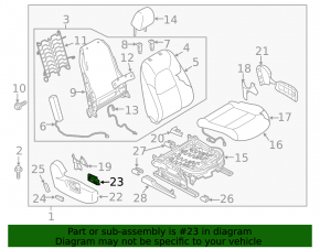 Mazda CX-5 17-25 Passenger Seat Control