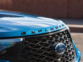 Emblem inscription Explorer hood Ford Explorer 20-24