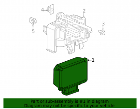 Multi-Function Power Supply Converter Assembly Chevrolet Equinox 18-24