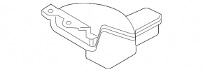 Air Duct for Filter Nissan Altima 19-24 2.5