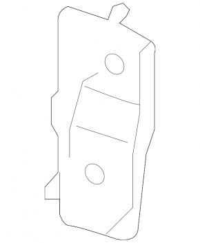Right signal bracket Honda Accord 13-17