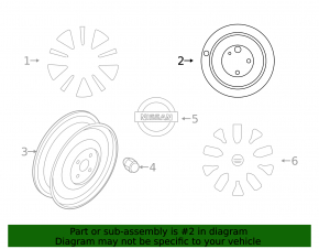 Set of disks R17 x 7J ET35 5*114.3 4pcs Nissan Rogue 14-20 iron