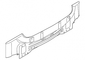 Audi E-Tron 19-23 rear panel assembly (2 parts)