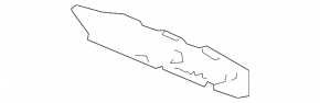 Rear bumper mount, outer left, Lexus RX300 RX330 RX350 RX400h 04-09