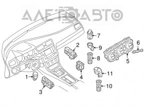 VW Jetta 19-24 Climate Control with Heated Seats