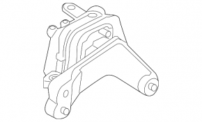 Engine mount right VW Jetta 13-16 USA 1.4 hybrid