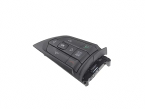 Left steering wheel control buttons for Jeep Grand Cherokee WL 21-25 black
