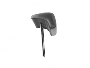 Rear center headrest Jeep Cherokee KL 19-23 black leather, dented