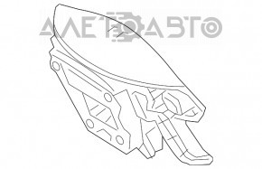 Airbag in steering wheel driver Mercedes GLA 16-20