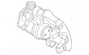Rear right caliper assembly for Ford Escape MK3 13-16 (pre-restored fwd)