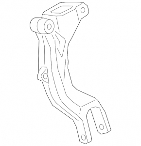 Front right shock absorber fork for Porsche Cayenne 19-23