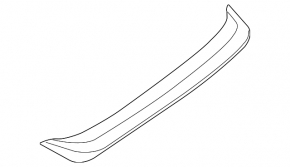 Trunk lid spoiler Nissan Altima 13-15 prerest