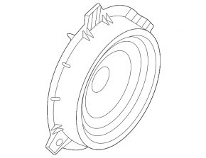 Speaker door rear left Kia Niro 23-