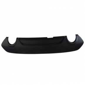 Rear bumper trim lower Ford Escape MK3 17-19 rest 2 pipes, scratches