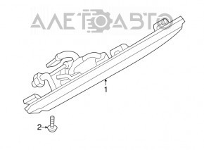 Brake light Mazda CX-5 17-24