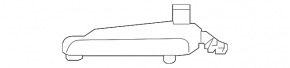 Left fog light cover for Land Rover Range Rover Evoque 12-18