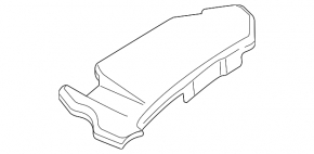 Engine Computer ECU Block Cover Right BMW 5 G30 17-23 2.0T, 3.0T. 530e hybrid