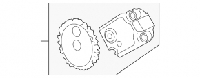 Actuator motor heater drive ventilation Chevrolet Cruze 11-16