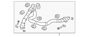 High Voltage Cable Honda Clarity 18-21 USA