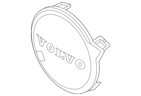Volvo XC90 25-26 Type 2 Grille Emblem