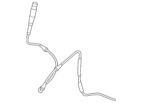 Brake pad wear sensor front right BMW X5 F15 14-18 under performance
