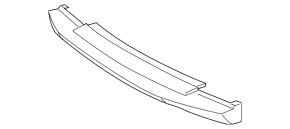 Lexus LX 08-11 front bumper absorber