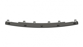 Front bumper lower trim upper Jeep Cherokee KL 14-18 Trailhawk graphite