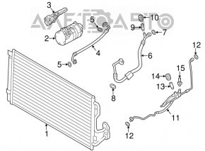 BMW X5 F15 14-18 3.0D Air Conditioning Compressor