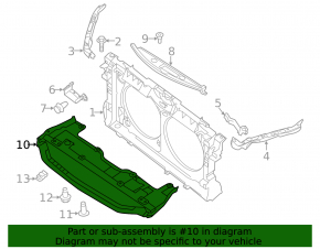 Front bumper protection Nissan Altima 13-15 prerest
