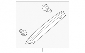 Front Pillar Upper Left Trim Acura ILX 13-18 Beige